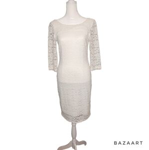 White Lace Dress Size 4